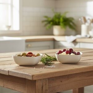 Lenox Bird Accent Plates - Cream and Gold